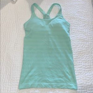 mint green lululemon athletic tank